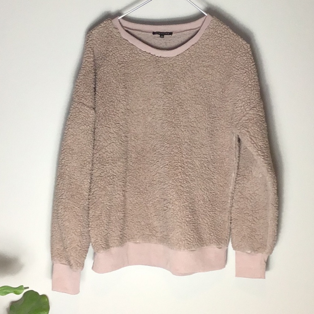 Staccato > Beige Fuzzy Sweater Medium